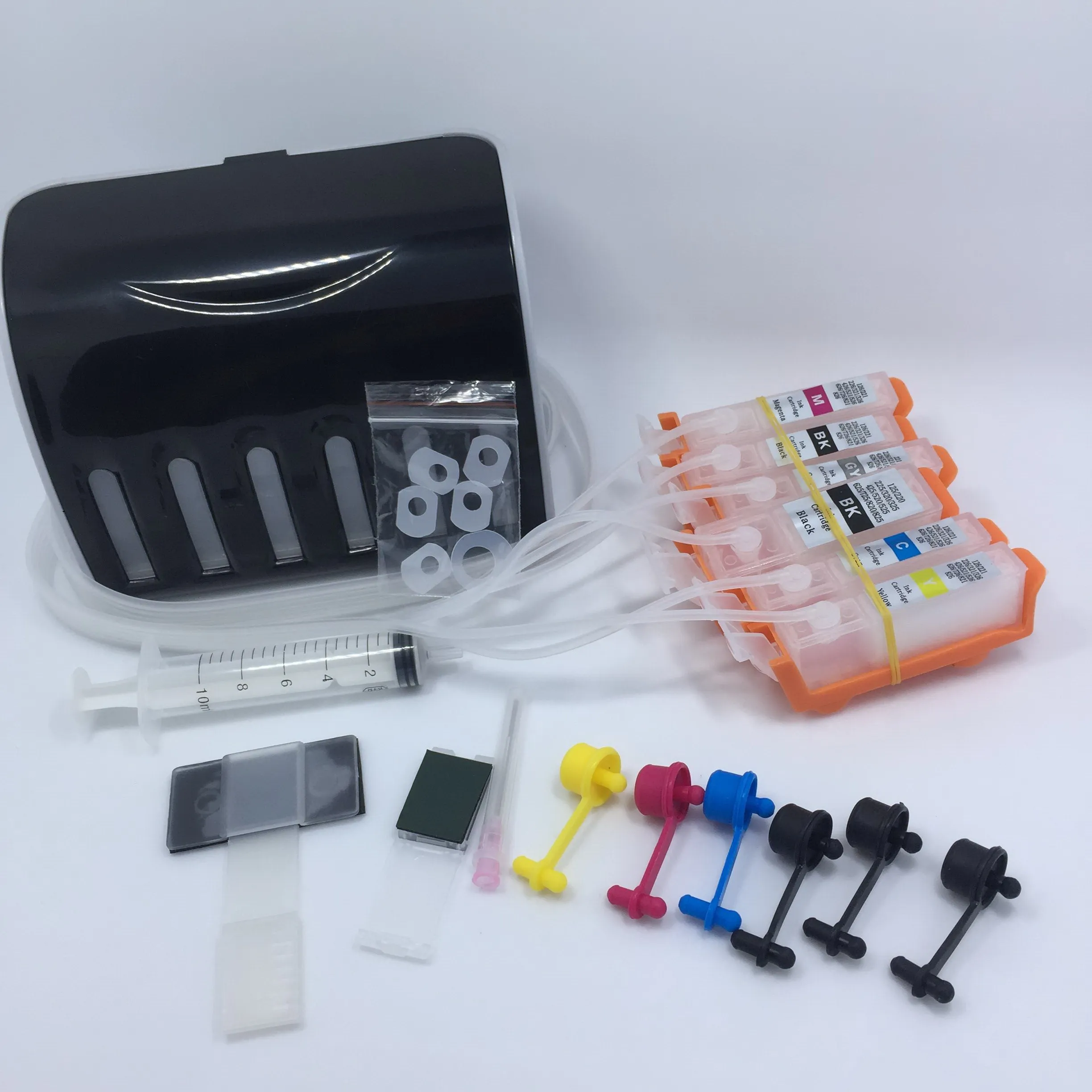 YOTAT 6 اللون كيبك خرطوشة حبر BCI320 BCI-320 BCI-321 لكانون PIXUS MP990 MP980 طابعة