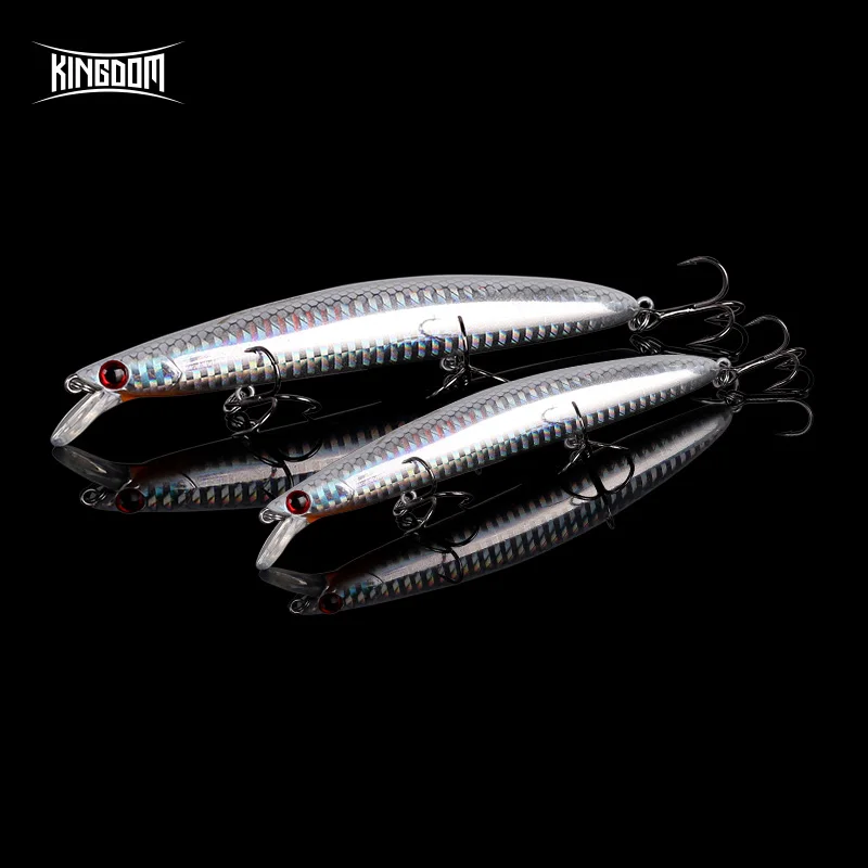 

Kingdom Hot Professional Floating Minnow Fishing Lure 125mm 20g JERKBAIT Wobblers good Action lure Depth 0.2-0.4m Hard Baits
