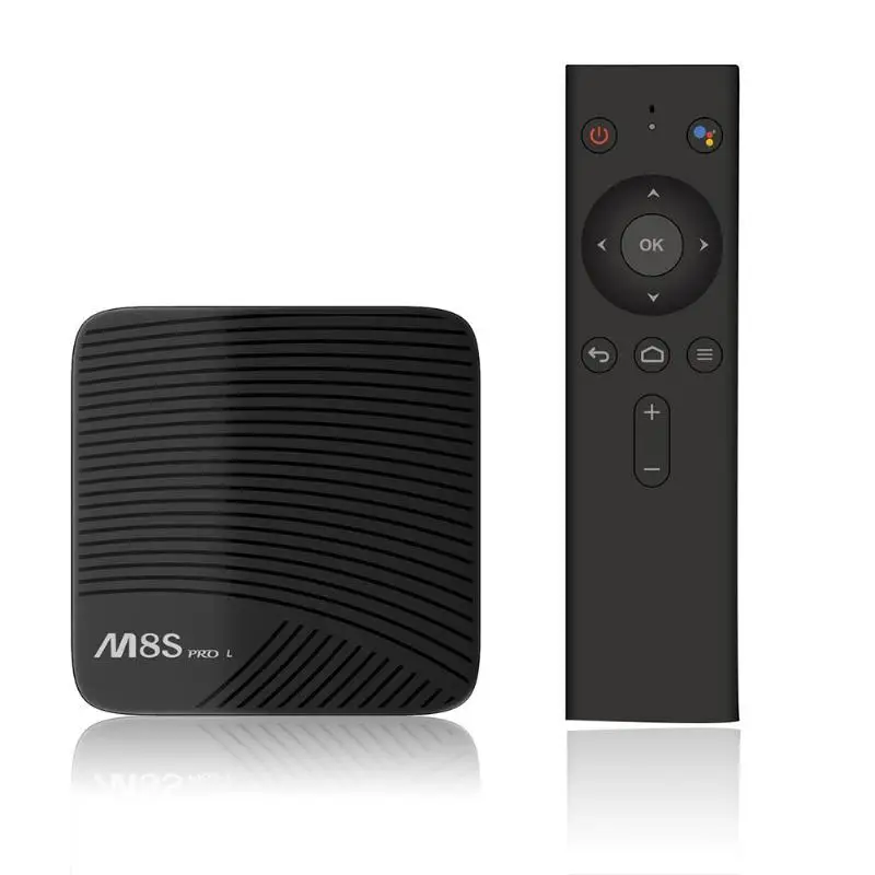 

Smart TV Box M8S PRO L ATV Amlogic S912 Android 7.1 Memory 3G+16G 2.4G 100M