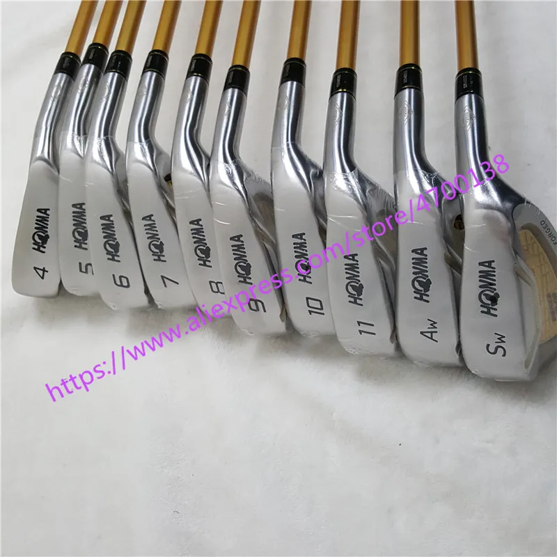 Новинка гольф клуб HONMA S 06 4 звезды полный драйвер клюшки для гольфа + лесопардовая