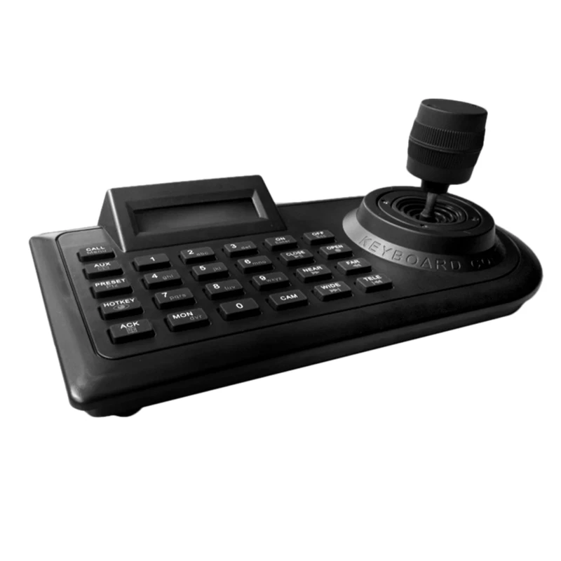  Axis Ptz Joystick Ptz Controller Keyboard Rs485 Pelco-D/P With Lcd Display For Analog Security Cctv - 32975285896