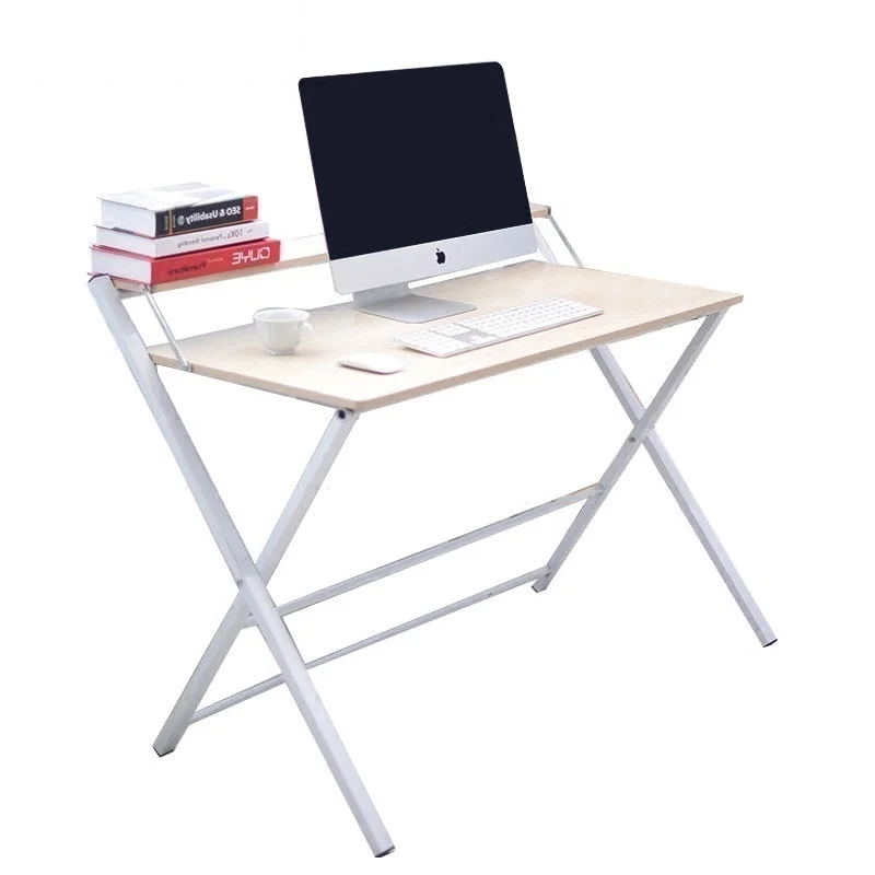 

Office For Computer standing adjustable furniture desk portable small laptop folding writing table mesa para notebook Metal