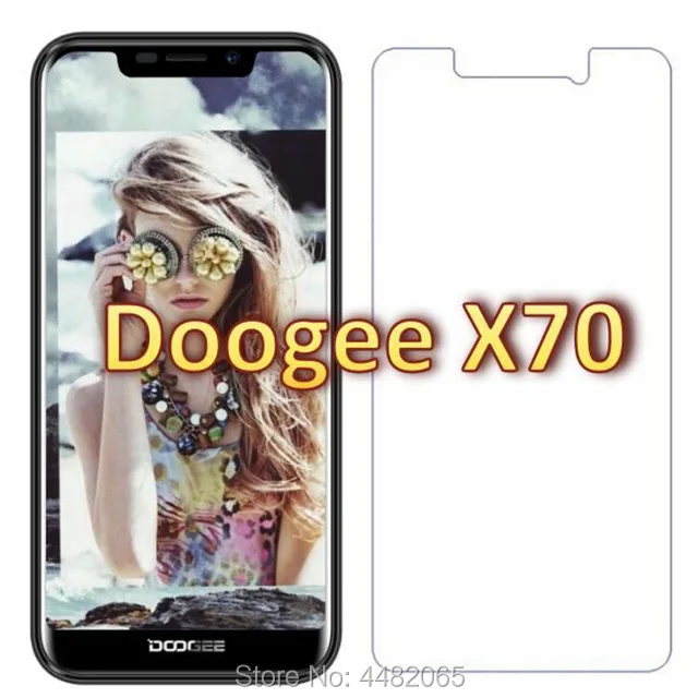 2.5D переднее закаленное стекло Для Doogee X70 защитная пленка 9H Взрывозащищенный