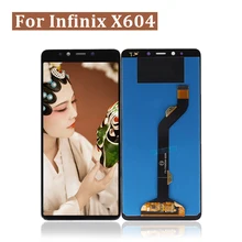 Для Infinix Note 5X604 Note5 ЖК-дисплей в сборе сенсорный экран стеклянная панель сенсорный датчик дигитайзер для Infinix X604 экран lcd