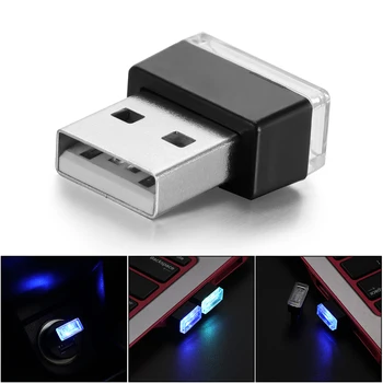

Car LED Light Decorative Lamp USB Universal Auto Electronic Night Lights Atmosphere Lamps Car-styling Interior Accessories