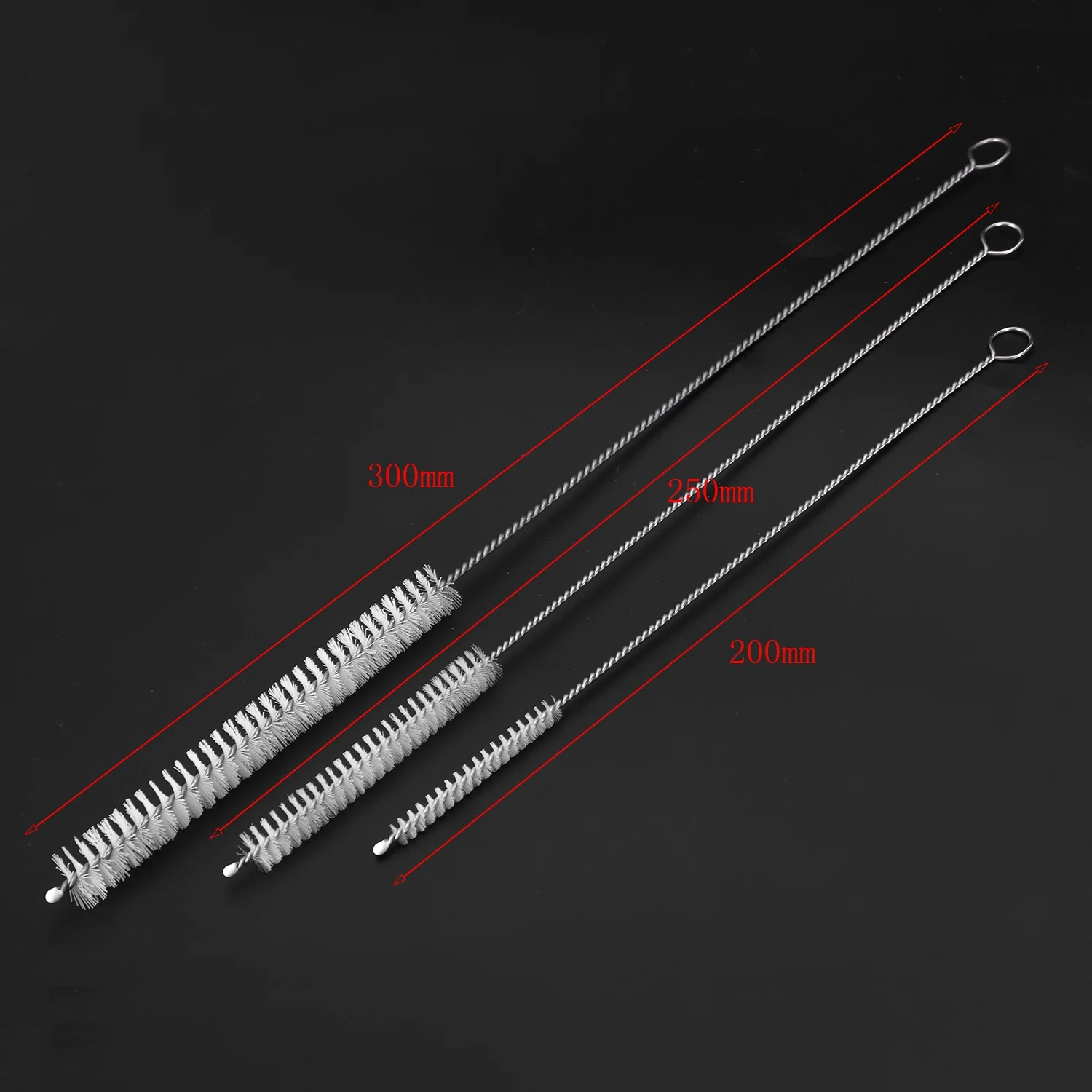 12-Piece Drinking Straw Cleaning Brush - Straw Cleaner (12inch, 10inch, 8inch) - Bendable Cleaning Brush for Multiple Size Str