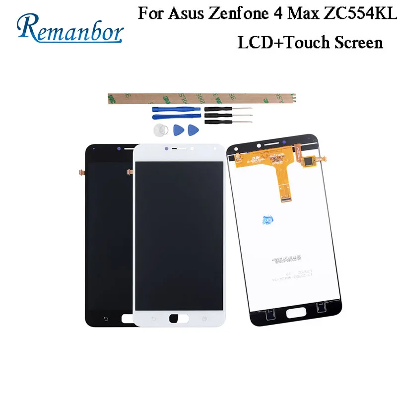 

Remanbor For ASUS Zenfone 3 Max ZC553KL LCD Display Touch Screen Repair Part For ASUS Zenfone 3 Max ZC553KL LCD +Tools +Adhesive