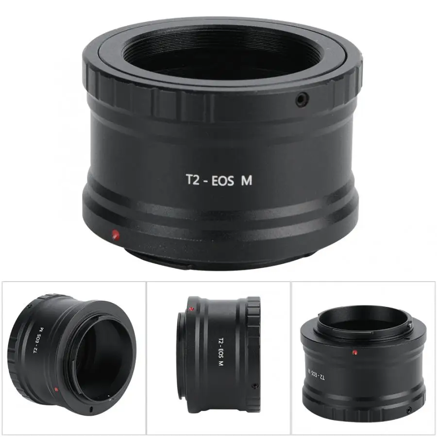 Профессиональный телескоп объектив T2 для Canon беззеркальных Камера переходное кольцо M42* 0,75 для цифровой однообъективной зеркальной камеры Canon EOS M беззеркальный
