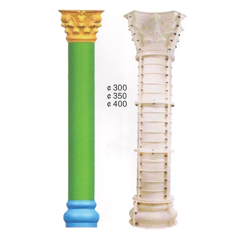 ABS пластиковые римские формы для бетонных колонн G29 20xH350cm Европейская форма для столба строительные формы для сада, виллы, дома