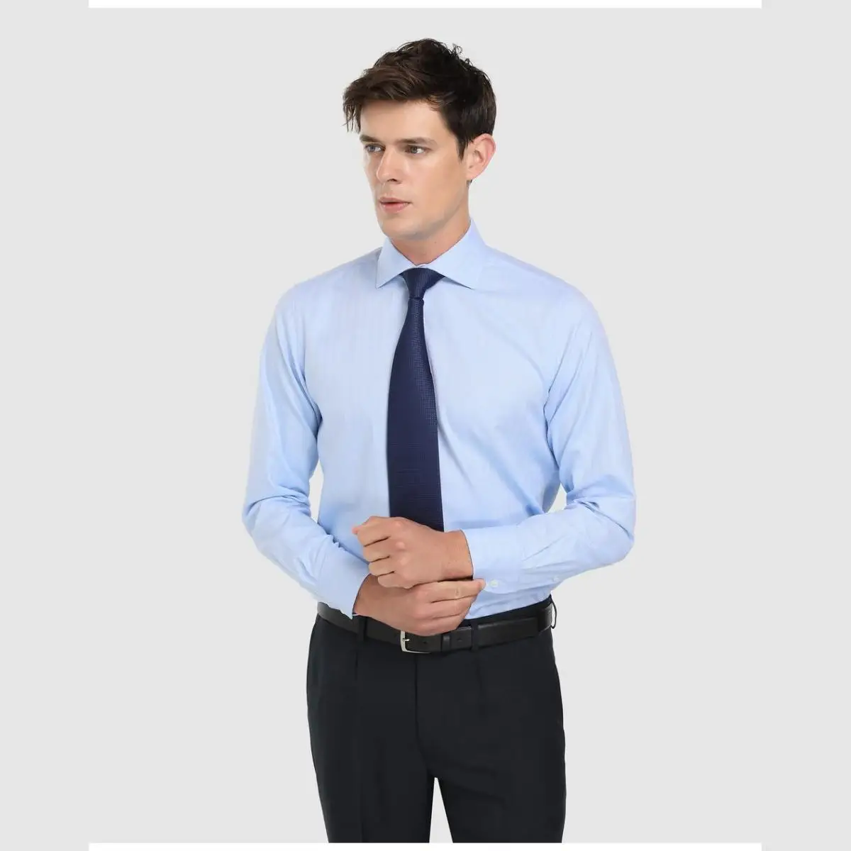 Купить Блок-HOMBRE-CAMISAS - CAMISA DE VESTIR CON CUELLO SOLAPA.  Мужская одежда | Классические (1000006787884)