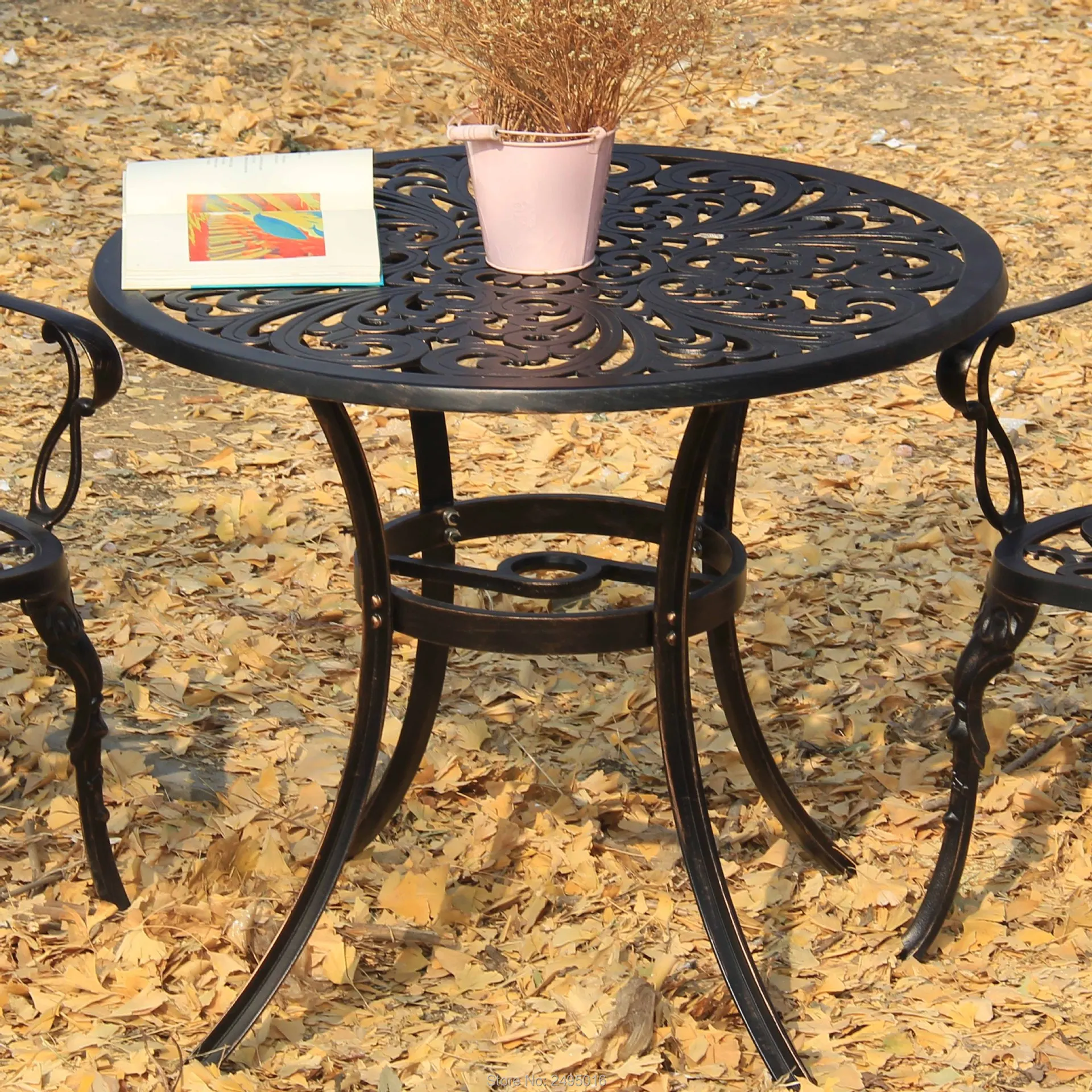 1 table 2 chairs New Patio Furniture modern Design garden chair and table Cast Aluminum Bistro Set in Antique Copper 1 table 2 chairs New Patio Furniture modern Design garden chair and table Cast Aluminum Bistro Set in Antique Copper