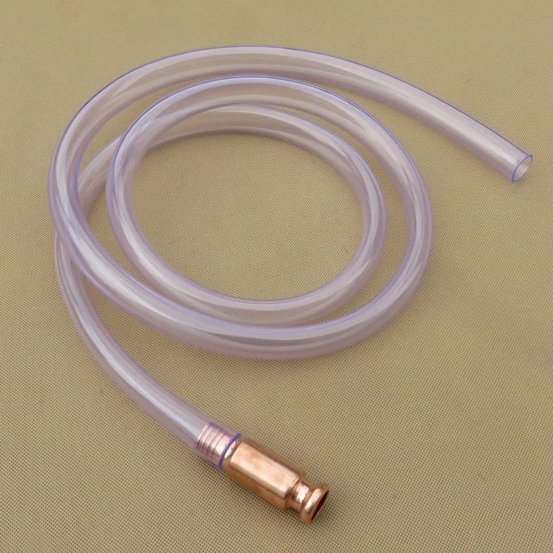 1.8M Gas Siphon Hose Pump Automatic Water Jiggler Liquid Transfer Self