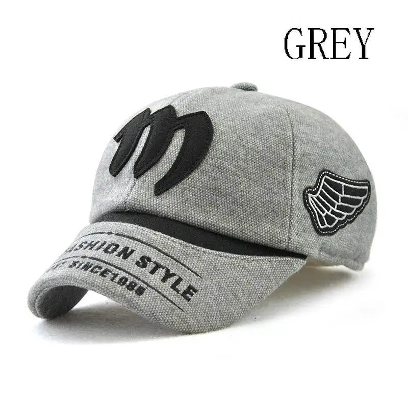 Осенне зимняя утепленная Детская кепка Snapback бейсбольная ветрозащитная шапка