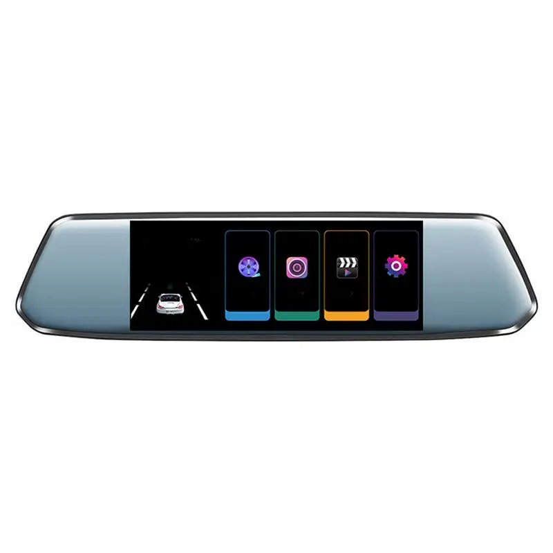 

7 Inch Touch Screen Car DVR Camera Super Night Vision Review Mirror Dvr Detector Video Recorder 1080P Car Dvrs