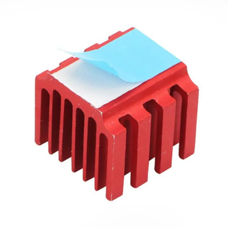 

3D Printer Stepper Motor Driver Oxidizes Red Heat Sink Slotted Heat Sink For TMC2100 /TMC2208