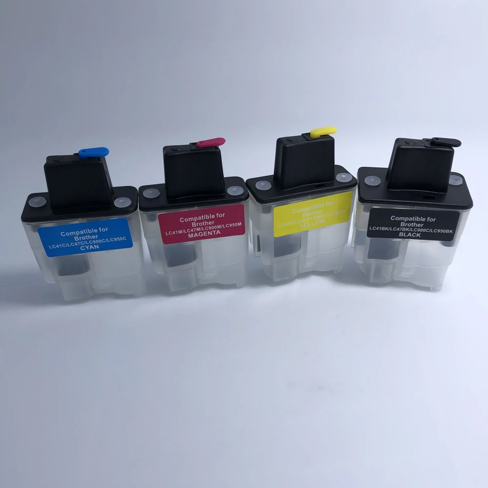 YOTAT многоразовый чернильный картридж LC41 LC47 LC900 LC950 для Brother FAX 1835C 1840C 1940CN 2440C DCP 110C 310CN
