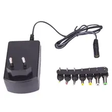 ^#Cheap 3.0A Universal AC 100/240V DC Adapter Converter 6 Plugs DC 3, 4.5, 6, 7.5, 9, 12 V 30 Power Charger EU ^#Cheap 3.0A Universal AC 100/240V DC Adapter Converter 6 Plugs DC 3, 4.5, 6, 7.5, 9, 12 V 30 Power Charger EU