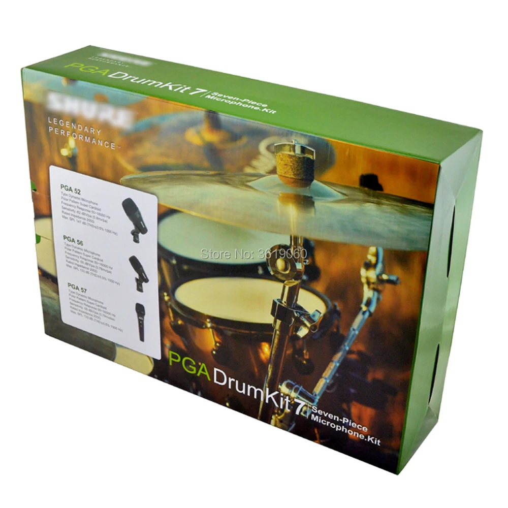 Free shipping PGA DrumKit7  dynamic wired