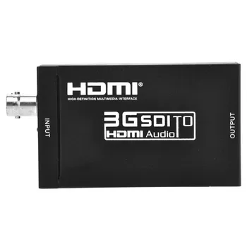 

Premium Version Mini 3G SDI to HDMI Video Audio Converter Adapter + DC 5V 1A Adapter UK Plug/US Plug Power Supply