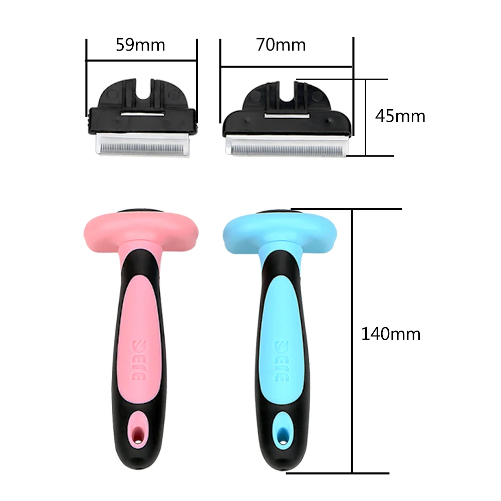 Pet Dog Cat Hair Removal Brush Comb Detachable Hair Shedding Trimmer Comb for Cats Dogs Pet Brush Grooming Tool Pet Dog Cat Hair Removal Brush Comb Detachable Hair Shedding Trimmer Comb for Cats Dogs Pet Brush Grooming Tool