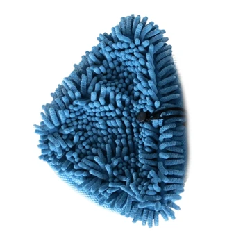 

minifiber Pads Washable Coral Cloth for H2O H20, VAX S2 & Bionaire Steam Mop Blue