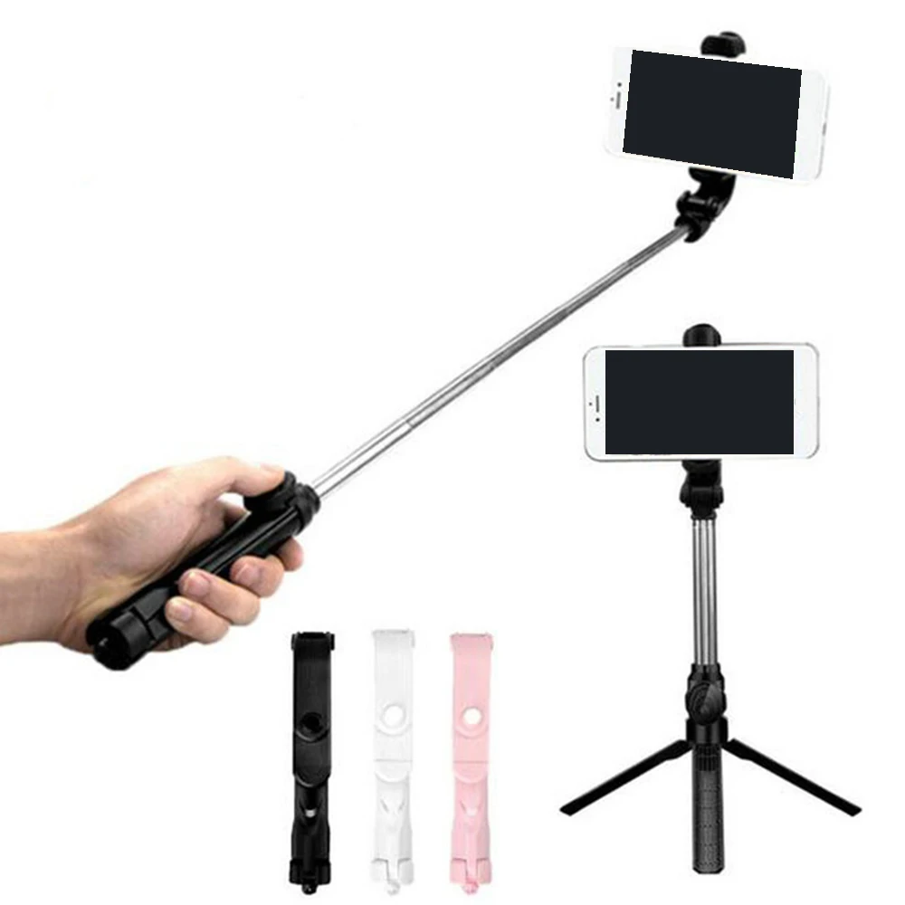 Universal Extendable Mini Tripod Wireless Bluetooth Selfie Stick Monopod Phone Stand | Электроника