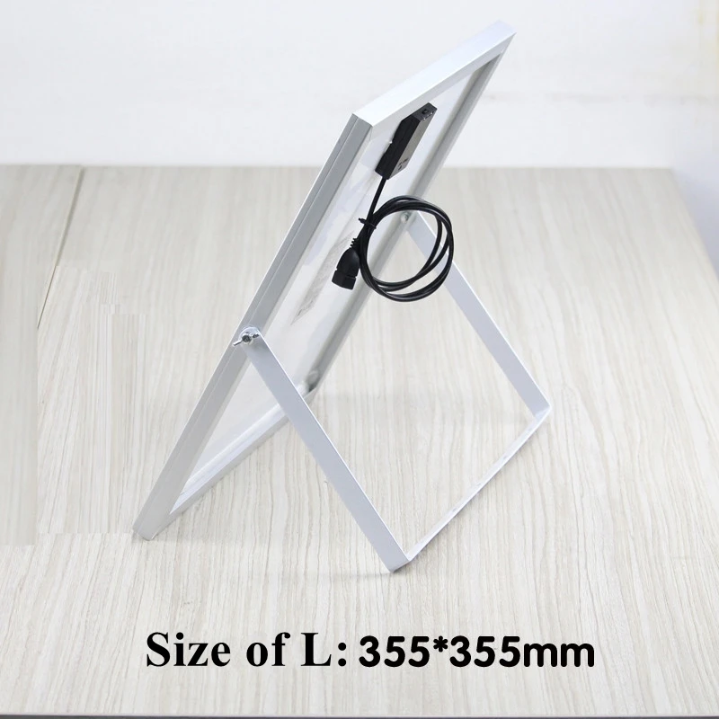 

Solar Panel Stand Metal U Shape Solar Mount Bracelets for small Solar panel Solar Cell