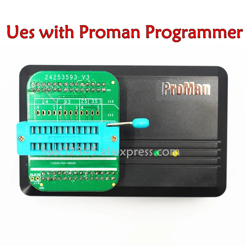 Новинка 2019 24 25 35 93 V3 серии 8pin чип разъем адаптера для ProMan TL86 PLUS Porgrammer 8Pin адаптер