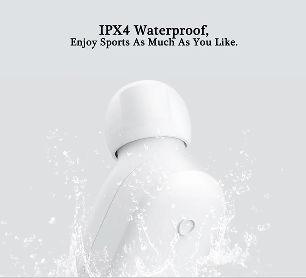 Xiaomi Wireless Earphone LYEJ05LM Mini In-ear Single Bluetooth Ultralight IPX4 Waterproof Earbud with Magnetic Charging Airdots