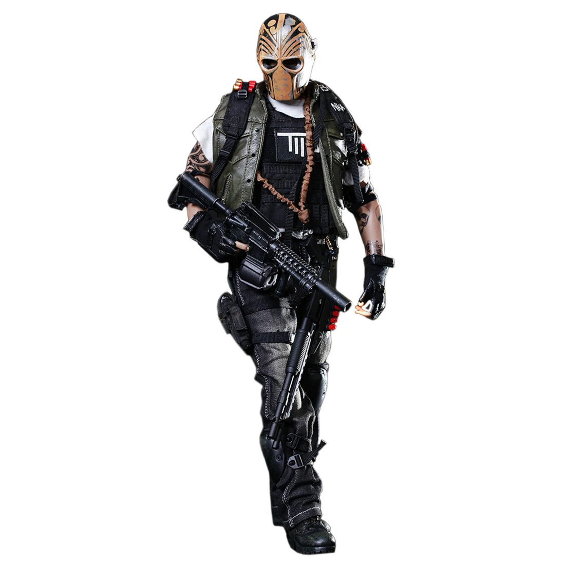 

NFSTRIKE 30cm 1/6 Military Soldier Model Mercenary Movable Figure With Mask 2019 New Arrival Action Figure Soldier Model