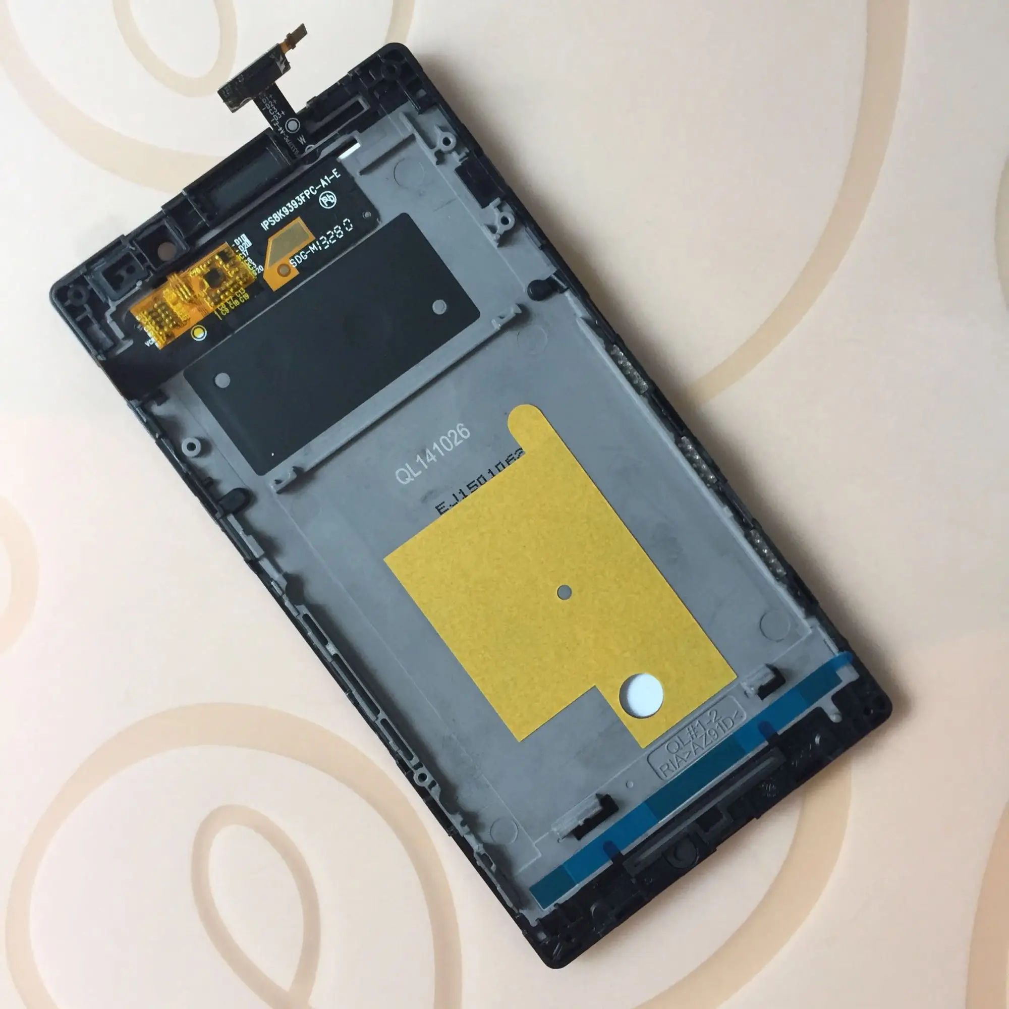 

For Sony For Xperia C S39H S39 C2304 C2305 Touch Screen Digitizer Sensor + LCD Display Monitor Screen Panel Assembly With Frame