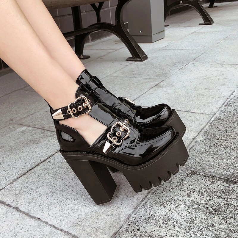 Bottes strass/весенние ботинки обувь в стиле панк женские ботильоны мотоциклетные на