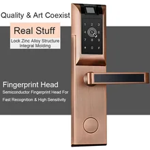 Eseye Digital Door Lock APP Bluetooth Password Fingerprint Touch Screen For Home Apartment Smart Electronic Lock my apartment