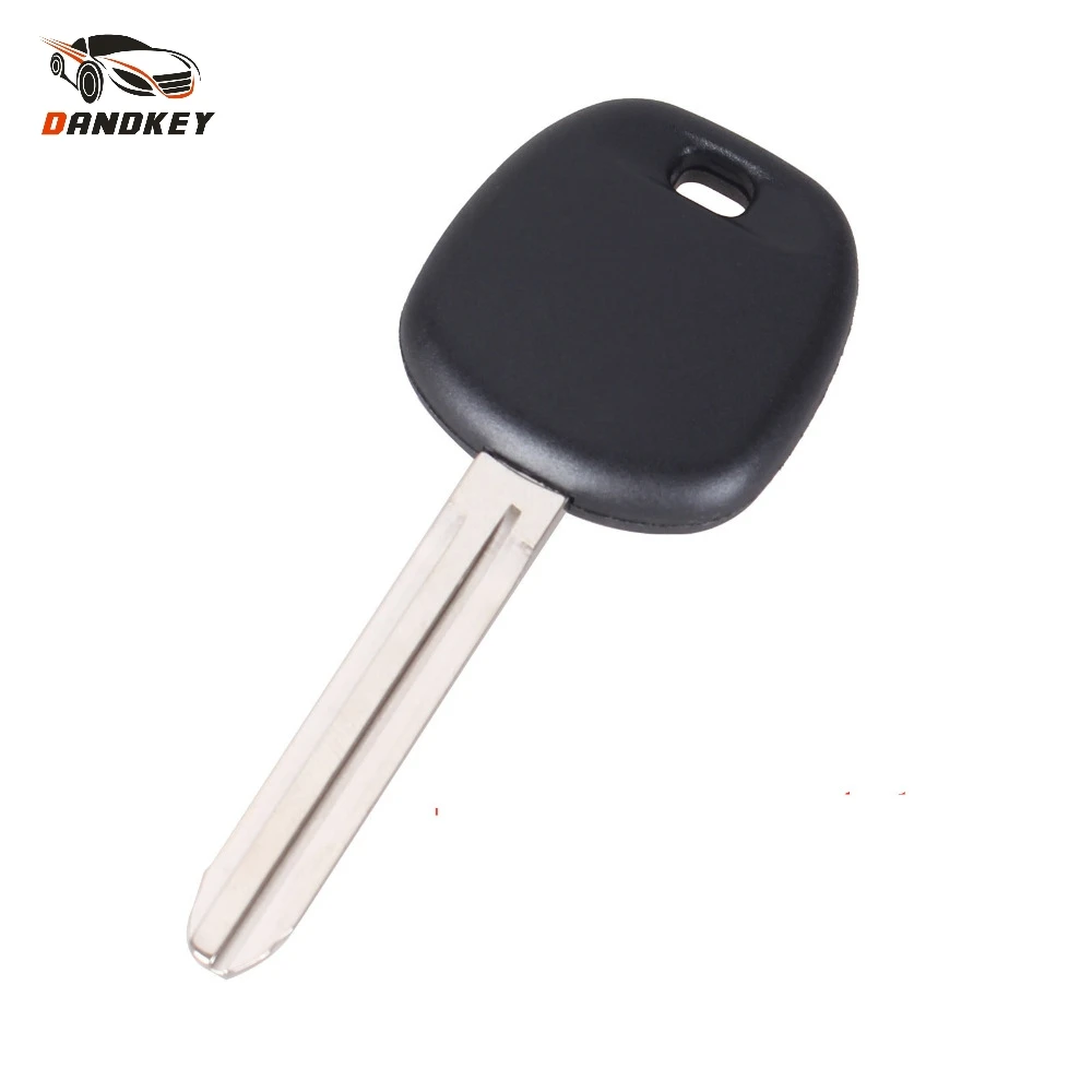 Dandkey 10X пустой транспондер TOY43 оболочка ключа лезвия для Toyota RAV4 PRADO COROLLA Camry Reiz Highlander