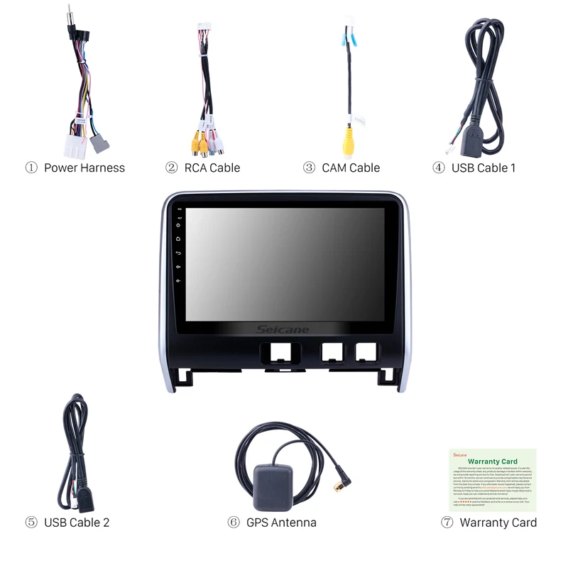 Clearance Seicane Android 8.1 10.1 inch Car Radio Wifi GPS Stereo For 2016-2018 Nissan Serena Head Unit Support Steering Wheel Control 3