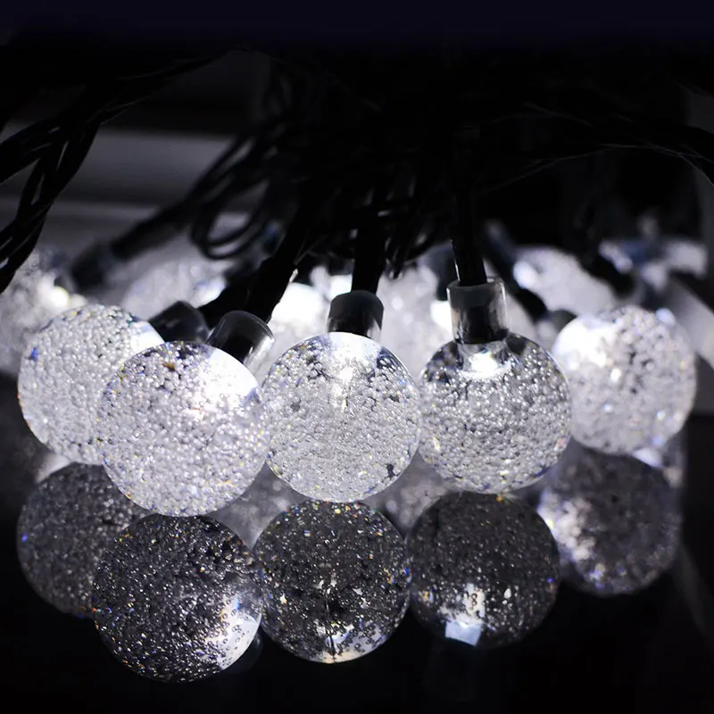 Солнечное освещение гирлянда наружные садовые огни многоцветный 30 LED