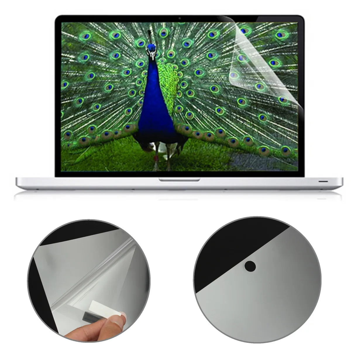 

Clear Transparent Screen Protector Flim Guard For Macbook Pro 13" Retina Laptop Prevent Scratch Fingerprints Easy to install