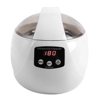 

220v 750ml Professional Ultrasonic Cleaner Cleaning Jewelry Watch Eyeglass Cleaning Machine EU Plug New