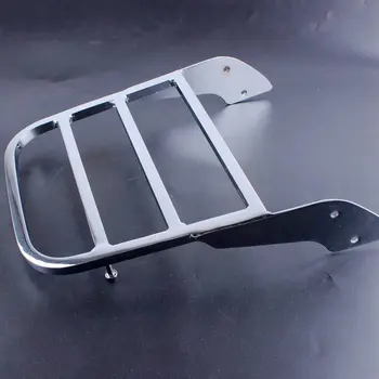 

For Honda Shadow Steed VLX 600 1999-2007 Spirit 750 2001-2008 Chrome Rear Sissy Bar Luggage Rack