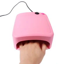 36 W УФ-лампы для ногтей сушилка лампы для ногтей, маникюр, машинка для маникюра ногтей ультрафиолетовая Светодиодная лампа для сушки гель-лака для лак для ногтей, маникюра Инструменты