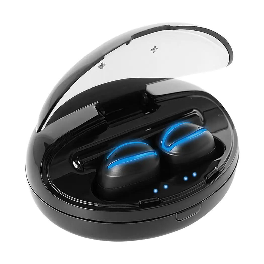 

Binaural Bluetooth Wireless 5.0 Headset Stereo Earphones Kit Pick up 20~20KHz and 3~5mw Automatic Boot Pairing