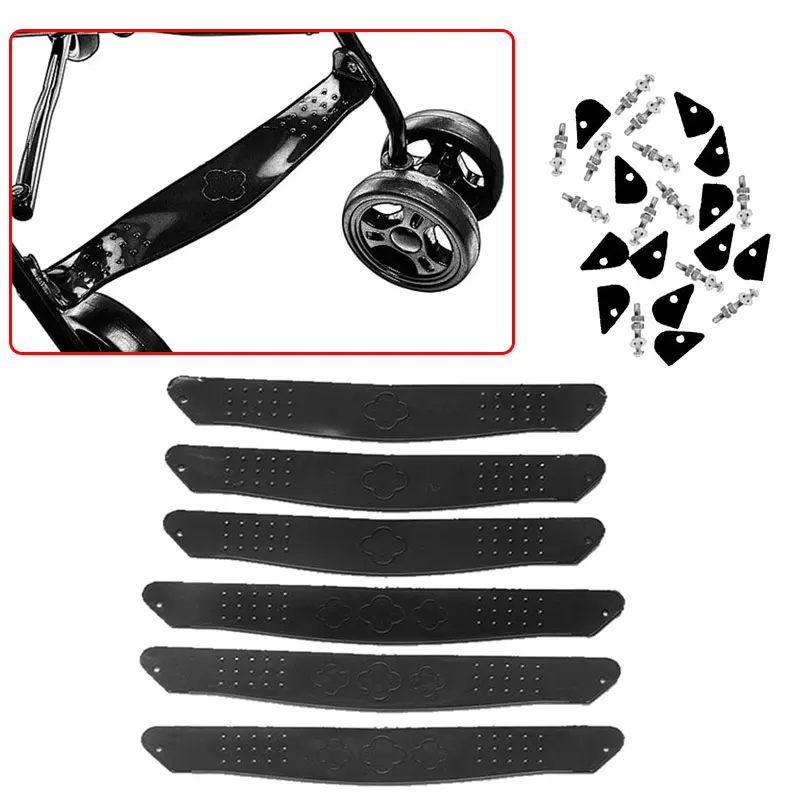 F360 Black Baby Footrest Foot Rest Baby Buggy Pushchair Foot Treadle