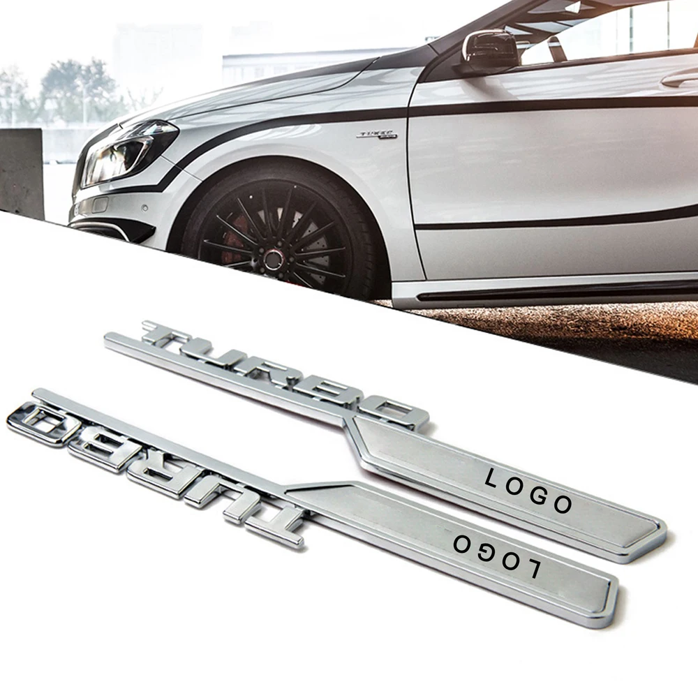 

3D Matte for AMG Stickers Car Trunk Rear Letters Fender Sides Badge Emblem Emblems Badges For Mercedes Amg Benz TURBO AMG Logo