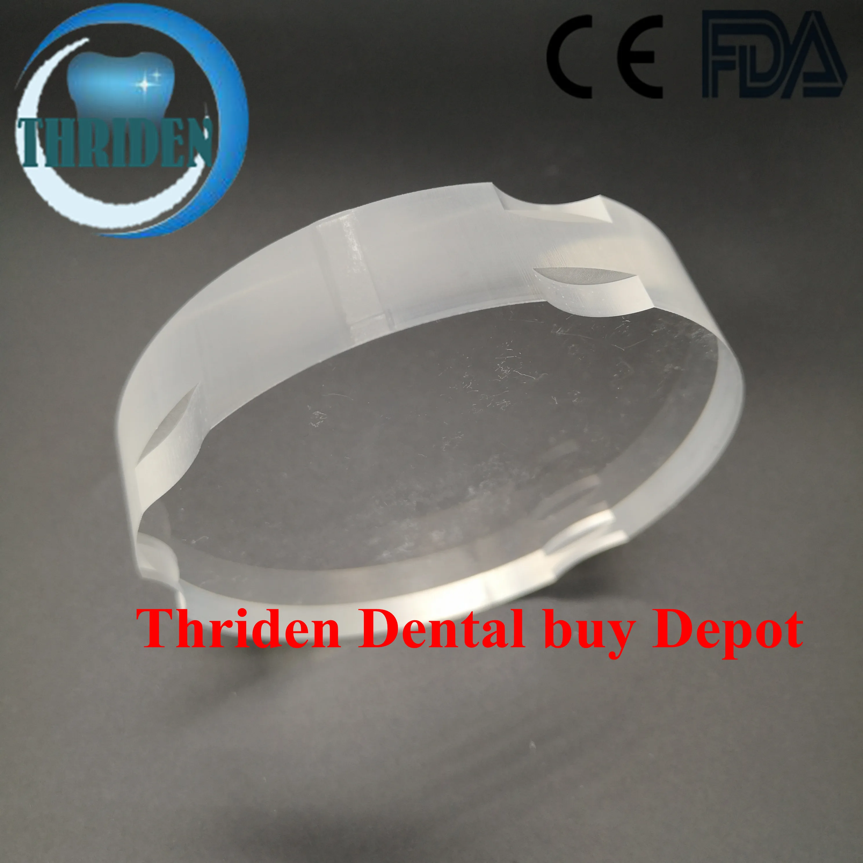 

5pieces/lot OD95*12mm Dental PMMA disc for temporary crown Zirkonzhan M3/M5 CADCAM PMMA disk for night guard