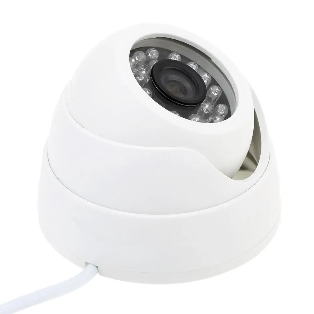 Новый 800TVL CCTV ИК Цветная камера безопасности купольная Видео Широкий Угол Крытый