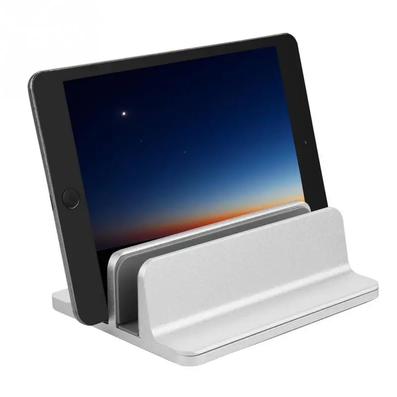 2 в 1 регулируемая вертикальная подставка для ноутбука держатель для ноутбука настольный компактный кронштейн толщина для ноутбука Macbook смартфон