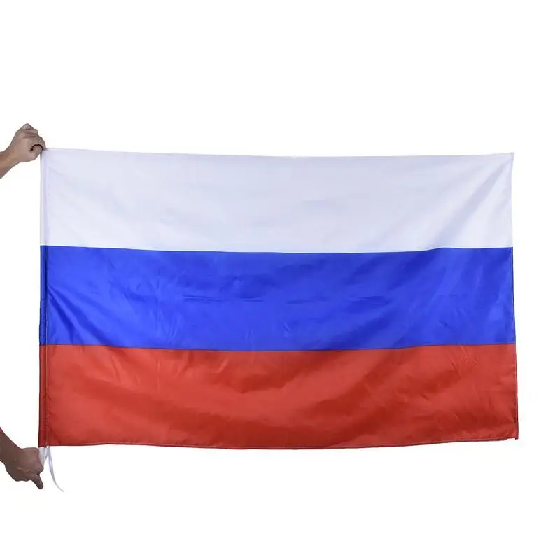 Баннер с российским флагом уличный баннер из высококачественного полиэстера