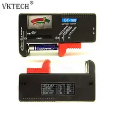 Universal Battery Tester font b Electronic b font Battery Volt Checker AA AAA 9V Button Multiple