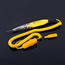 Универсальный автомобильный карандаш для обнаружения цепи 12 в 24 В Автомобильный многофункциональный тестовый электроскоп