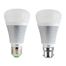 7W RGBW 600LM 30LED беспроводная WiFi приложение дистанционное управление электрическая лампочка с регулируемой яркостью